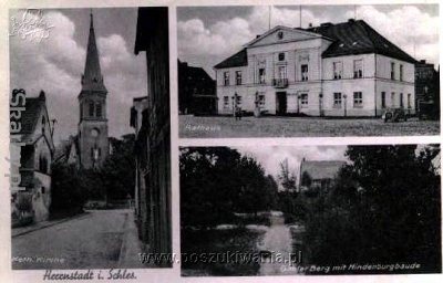 Wąsocz na starej pocztówce